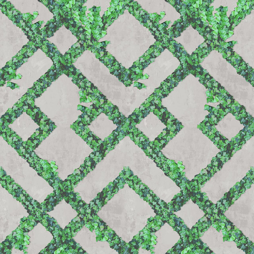 Labyrinthus Green by Tres Tintas | Designer Wallpaper Mural | NewWall ...