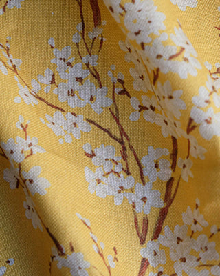 Cherry Blossom Amber Linen