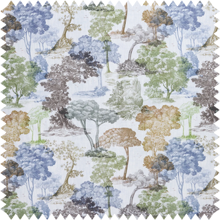 Dendrophilia Cotton Linen Delphinium - product image