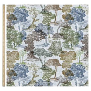 Dendrophilia Cotton Linen Delphinium - additional image