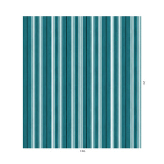 Lauriston Stripe Cerulean