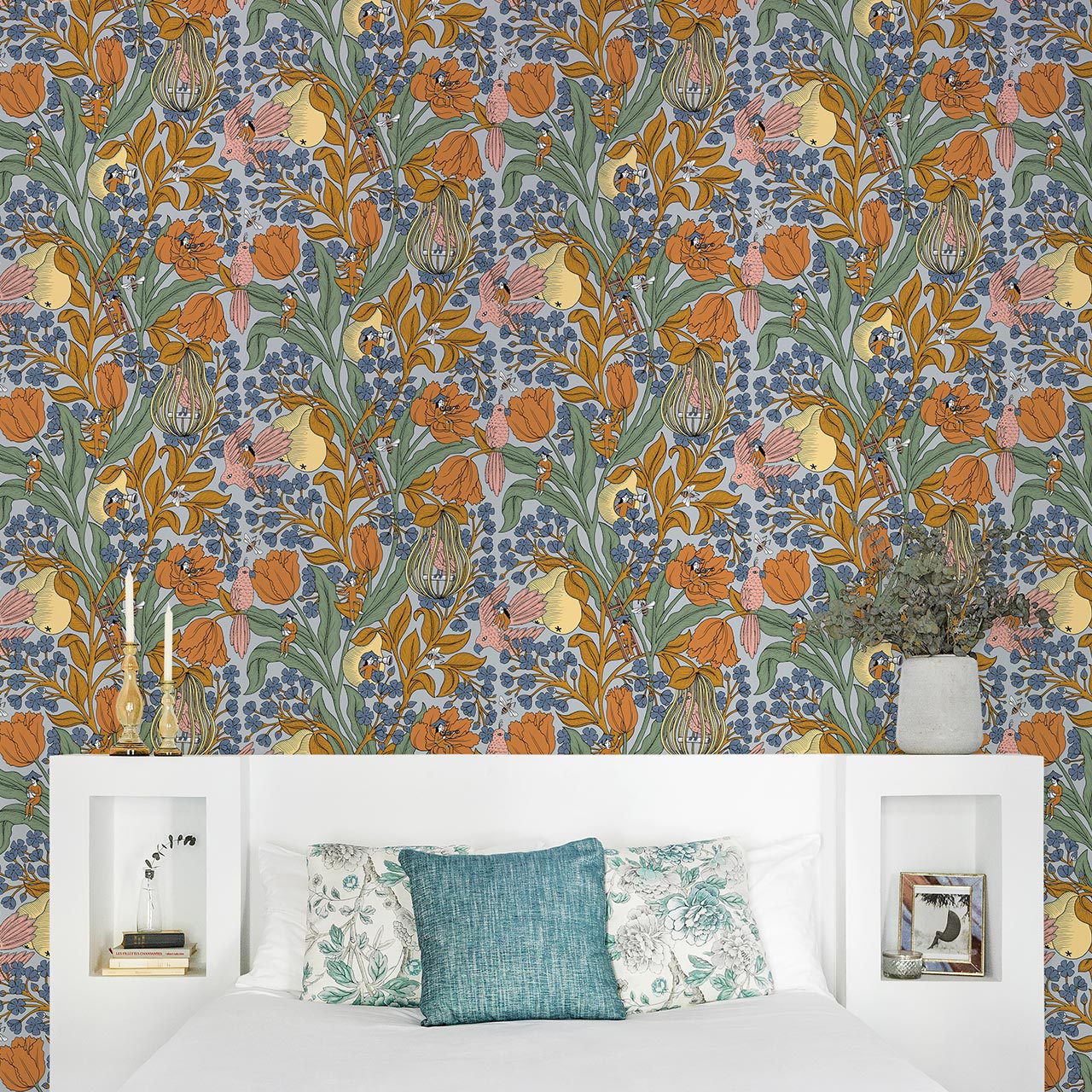 Neo-Belle-Epoque Off Off-White by Coordonné, wallpaper