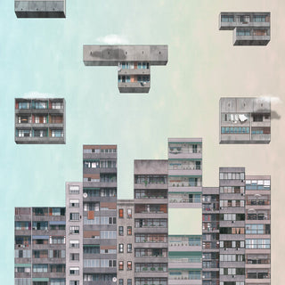 Architecture Tetris Coucher de Soleil