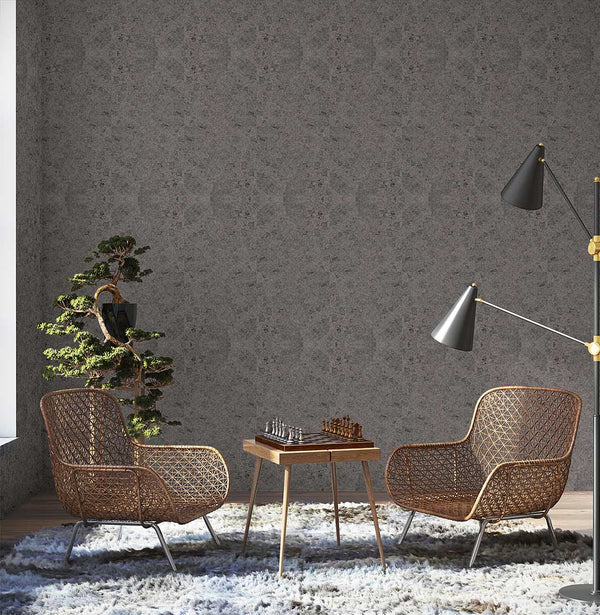 Metallics Brown by Coordonné, wallpaper