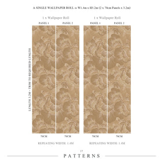 Venation Caramel by 17 Patterns