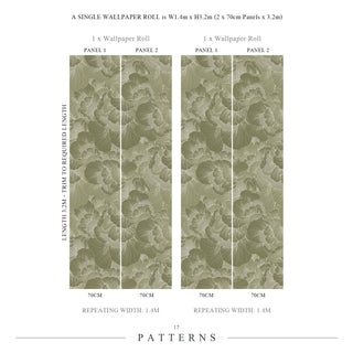Venation Olive by 17 Patterns