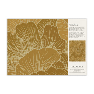 Venation Mustard by 17 Patterns
