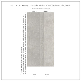 Velar Plain Light Grey by 17 Patterns