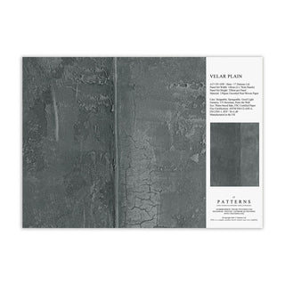 Velar Plain Slate by 17 Patterns