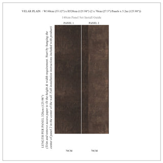 Velar Plain Cocoa by 17 Patterns