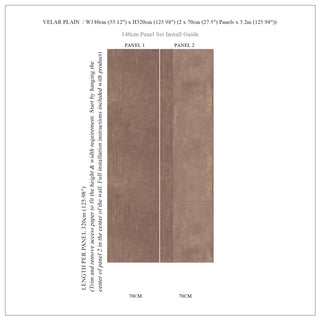 Velar Plain Blush by 17 Patterns