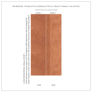 Velar Plain Pink Grapefruit by 17 Patterns