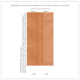 Velar Plain Marmalade by 17 Patterns
