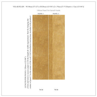 Velar Plain Sand by 17 Patterns