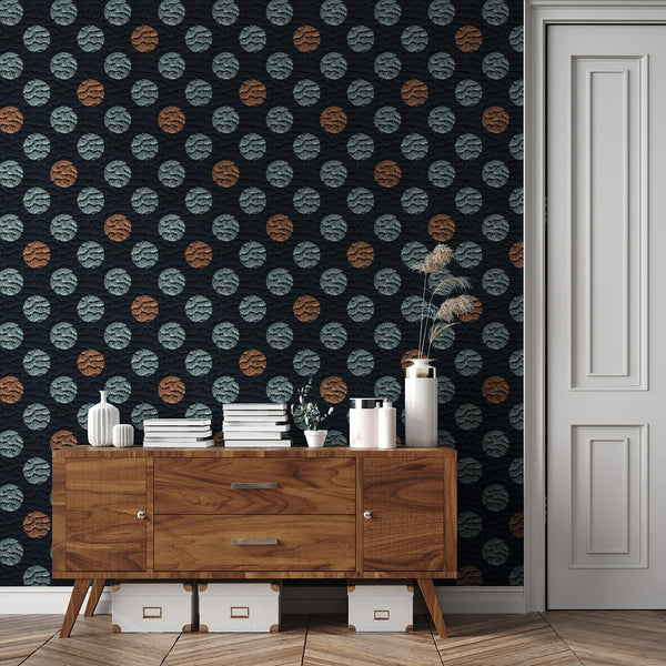Wavedots Ensign 1900 by Maison Martin Morel, wallpaper