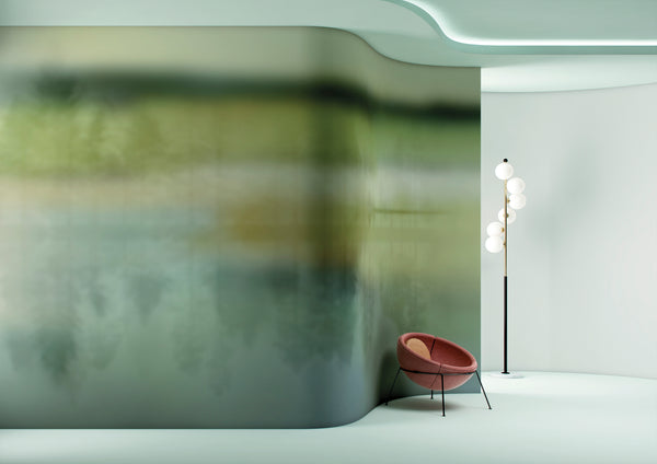 Calm Green by Glamora, wallpaper mural
