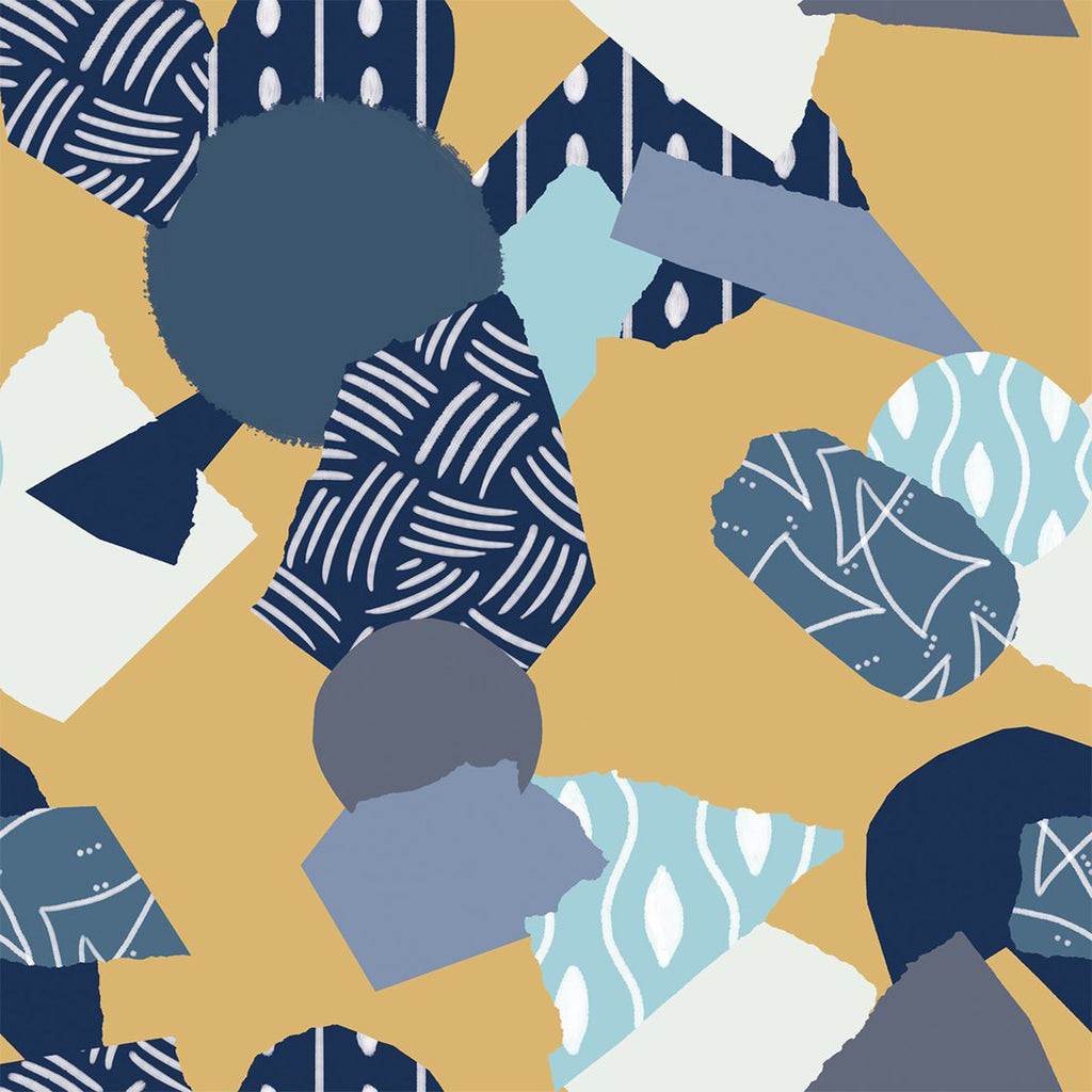 Snapdragon Collage Collage Snapdragon by Maison Martin Morel | Designer Wallpaper ...