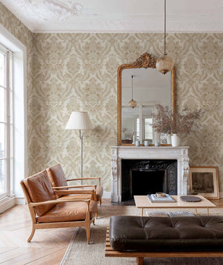 Venetian Damask Stone by Coordonné, wallpaper