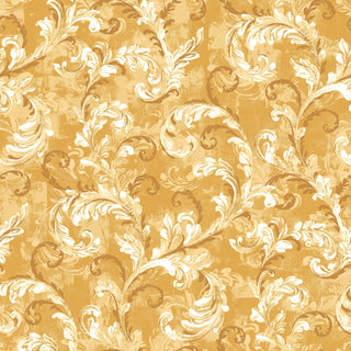 Byzantine Damask Mustard