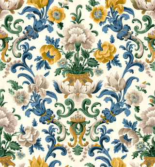 Aranjuez Damask Sapphire