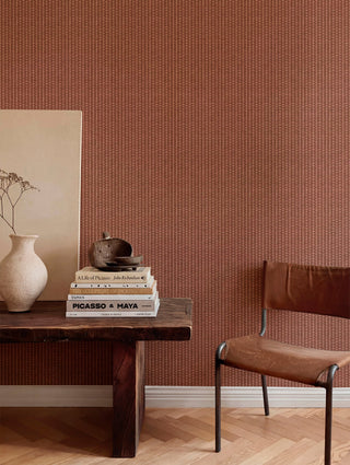 Kuba Red Burgundy detail by Coordonné