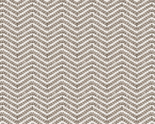 Zigzagueo White Grey wallpaper by Coordonné