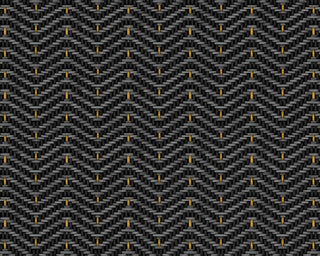 Zigzagueo Black wallpaper by Coordonné