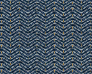 Zigzagueo Blue wallpaper by Coordonné