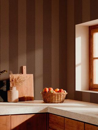Palmeral Brown detail by Coordonné