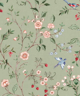 Bucolic Mint wallpaper by Coordonné