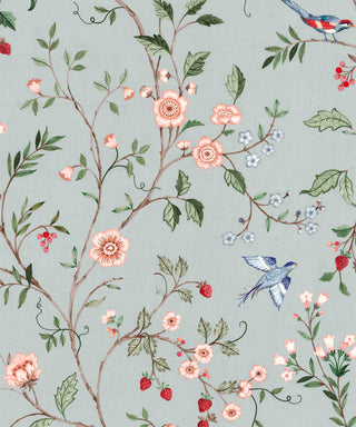 Bucolic Indigo wallpaper by Coordonné