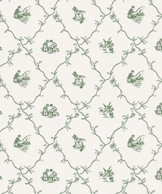 Scenes Emerald wallpaper by Coordonné