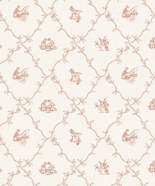Scenes Peach wallpaper by Coordonné
