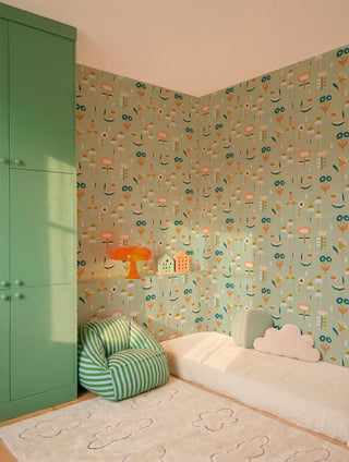 Lush Mint room scene by Coordonné