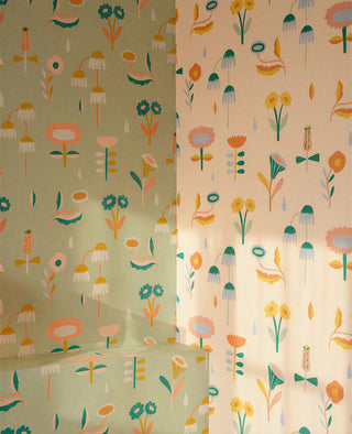 Lush Mint room scene by Coordonné