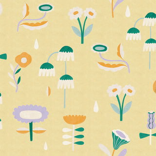 Lush Buttercream wallpaper by Coordonné