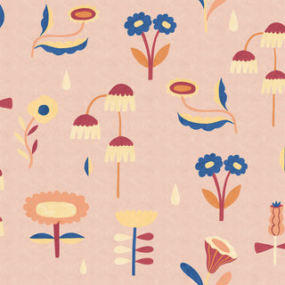Lush Peach wallpaper by Coordonné
