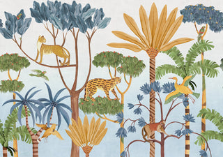 WildWood Indigo wallpaper by Coordonné