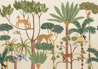 WildWood Emerald wallpaper by Coordonné