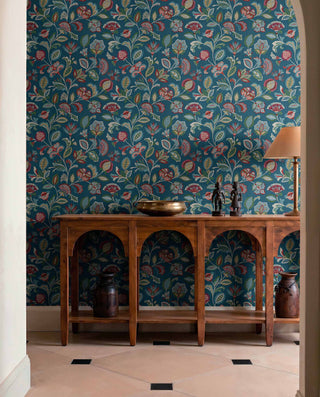 Chintz Indigo by Coordonné – room view