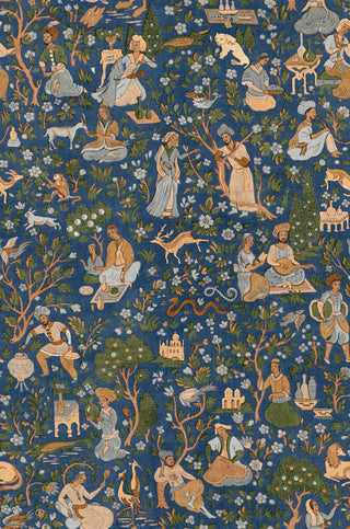 Kalamkari Indigo by Coordonné