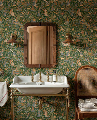 Kalamkari Pistachio by Coordonné – room view