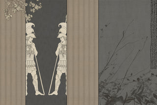 Dioscuri Grey by Glamora, wallpaper mural