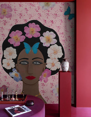 Flor Pink by Wall&decò, wallpaper mural