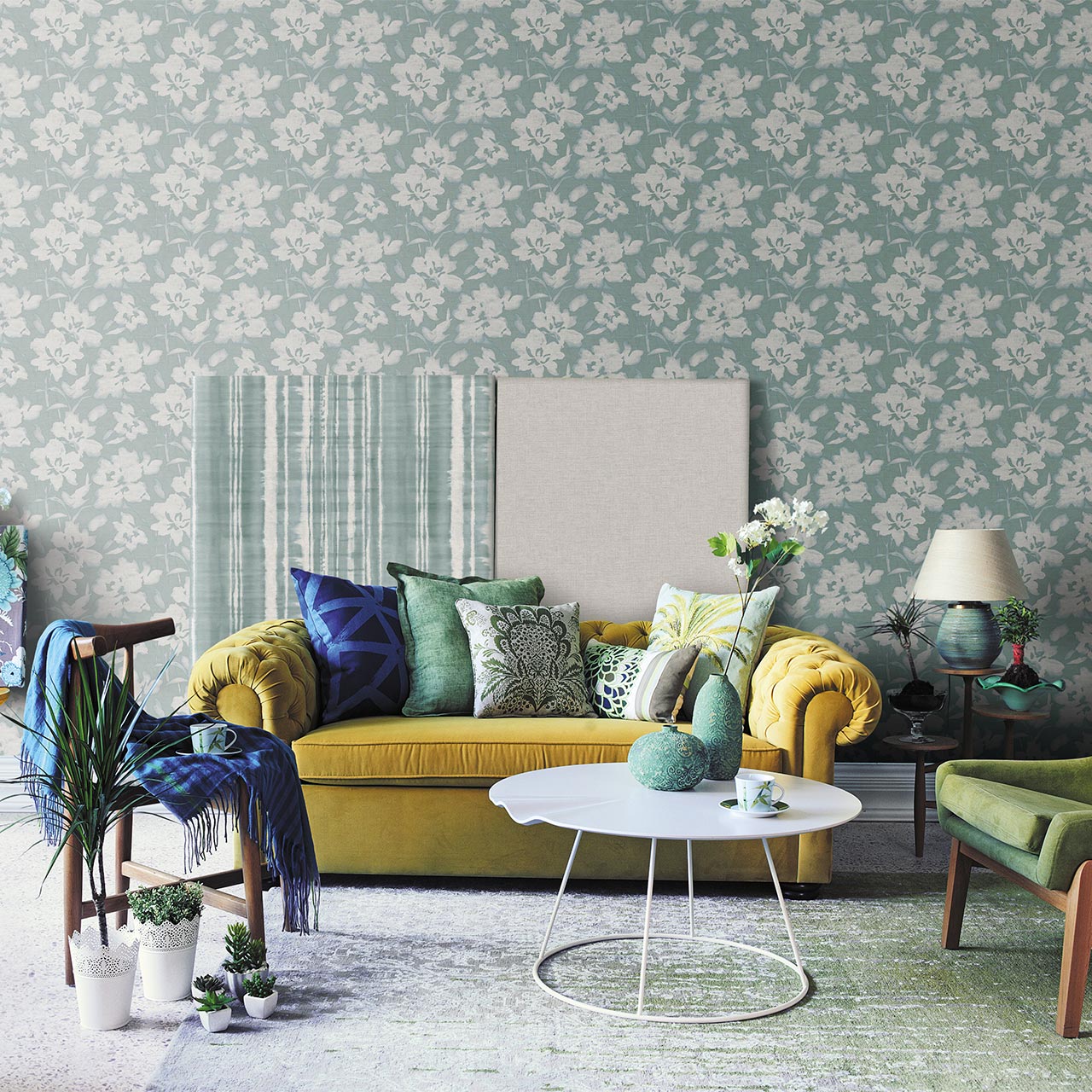 Fiore Shibori by J&V Italian Design, wallpaper