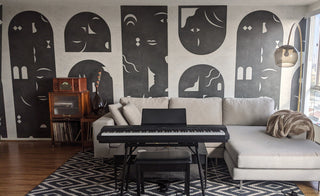 Rostros Géométriques Noir