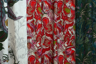 Florama Cotton Linen Scarlet