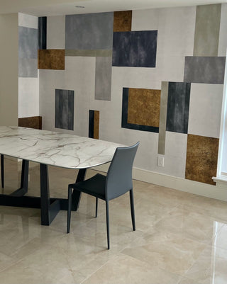 Étude De Couleur Géométrique Or