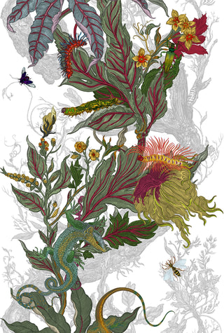 Indie Jungle Performance Fabric Original by Timorous Beasties