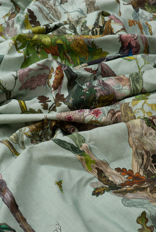 Indie Wood Cotton Linen Mint